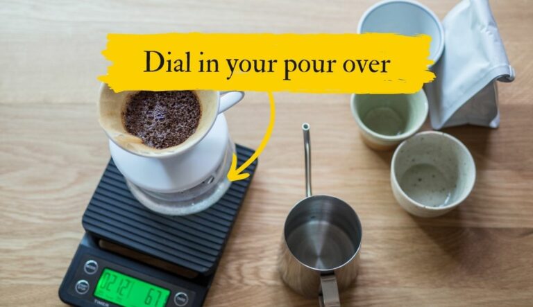 How To Dial In Pour Over Coffee (Grind Size, Timing, More)